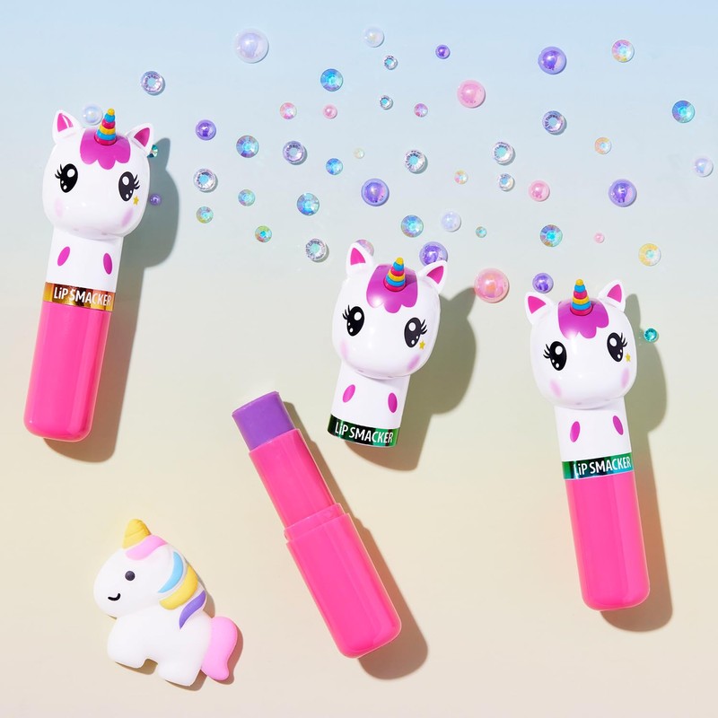Lip Smacker Lippy Pals Unicorn, Flavored Moisturizing & Smoothing Soft