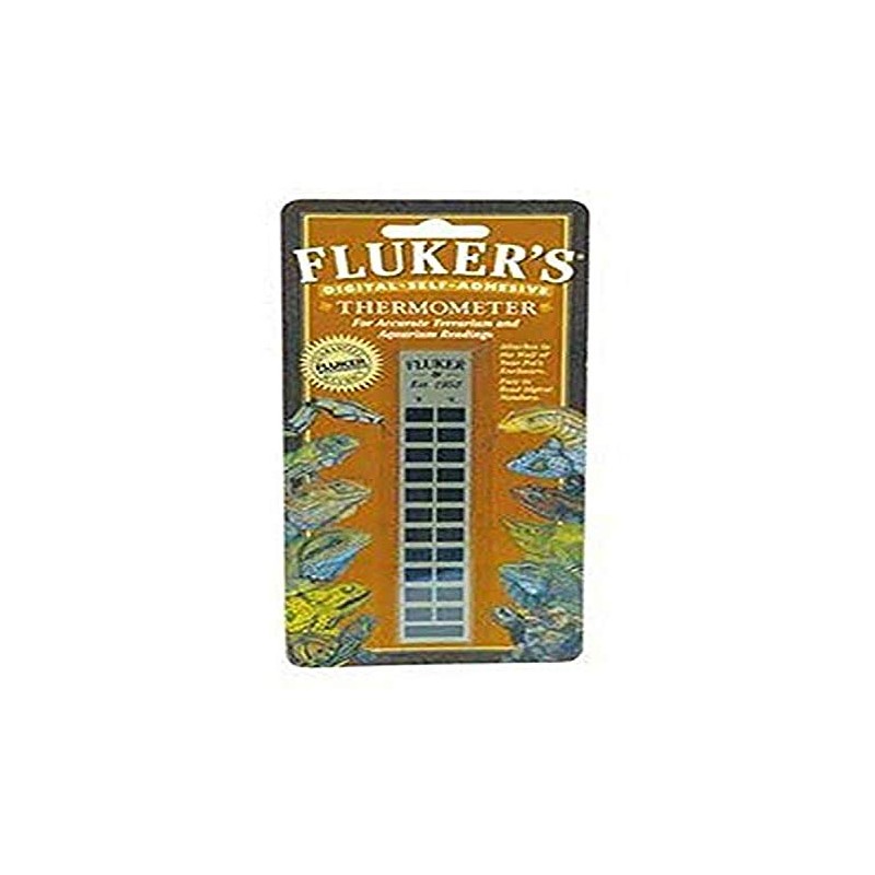 Fluker's Thermometer for Accurate Terrarium Readings, Flat Style