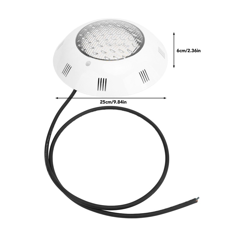 AC12V LED Pool Lights IP68 Waterproof Wall Mounted Submersible Underwater