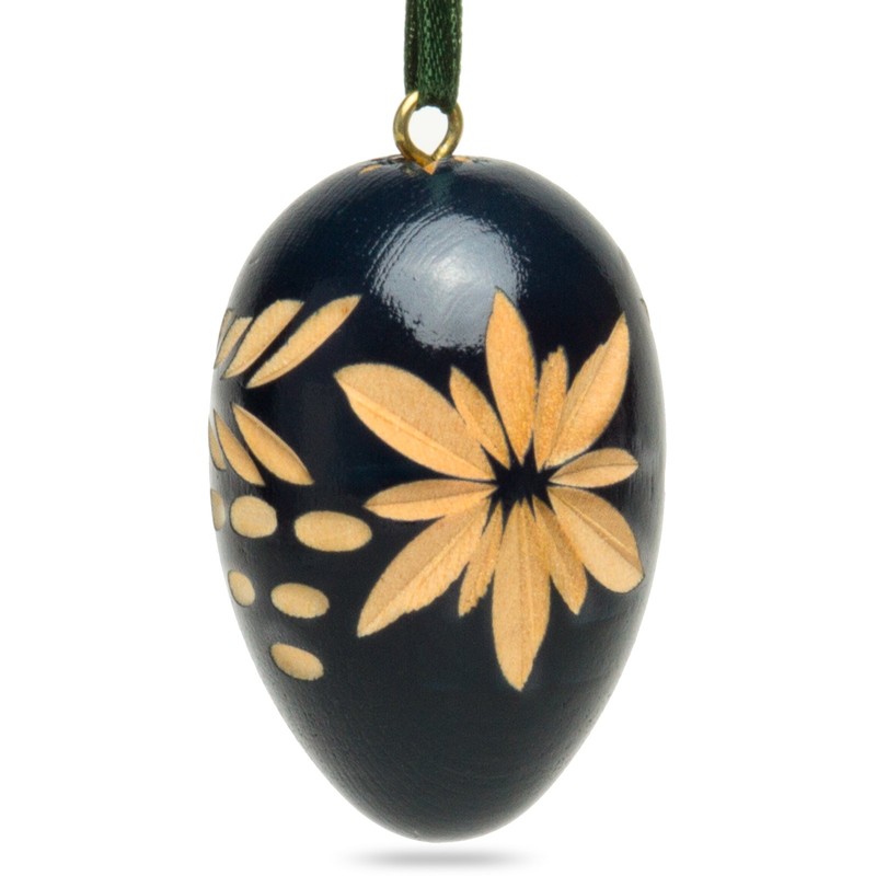 Sikora OD01 Set of 10 Wooden Decorative Easter Eggs with
