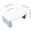 Taburete Plegable para Orinal, Taburete portátil de PP para Orinal
