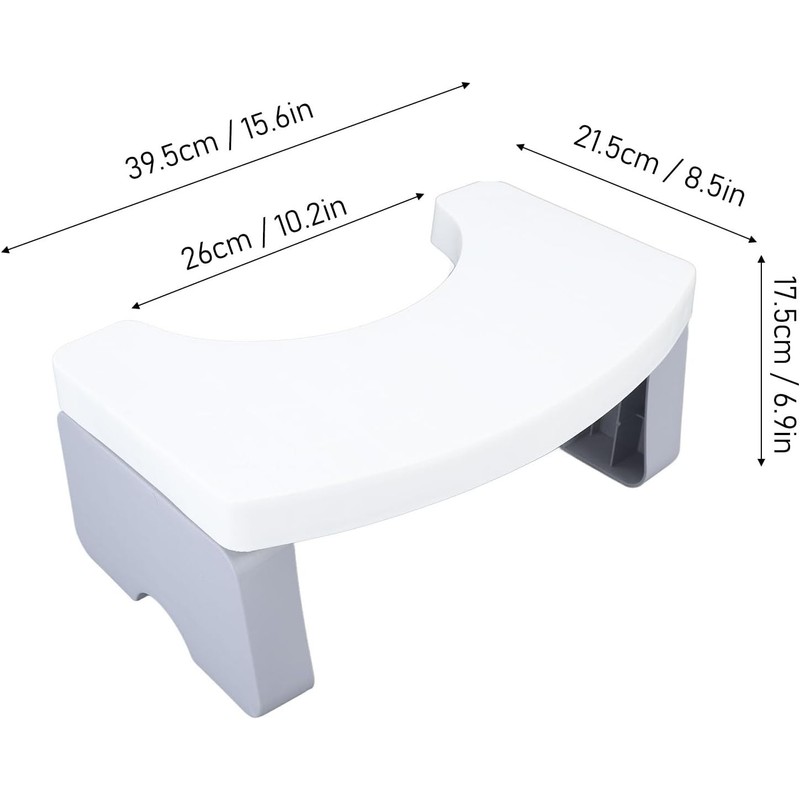 Taburete Plegable para Orinal, Taburete portátil de PP para Orinal