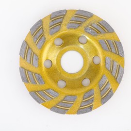 JOVANT Diamond Concrete Grinding Wheel, 4" Grinding Wheel for Polishing and Cleaning Stone Concrete Surface/Cement/Marble/Rock/Granite, 7/8" Arbor Angle Grinder Wheels Cup