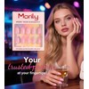 Morily Pink Press on Nails - Glossy Short Oval Fake
