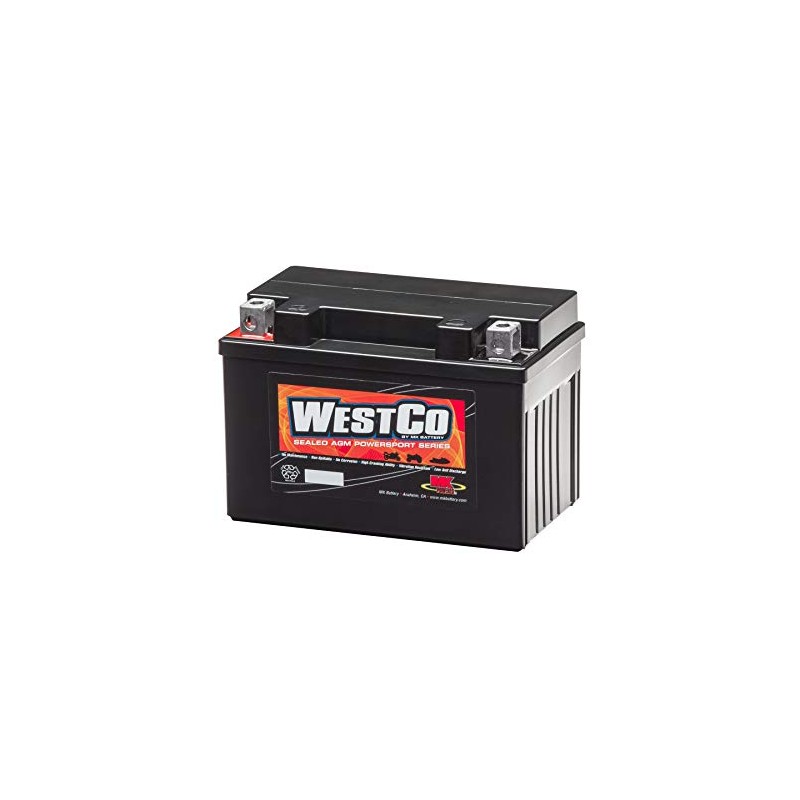 WestCo 12V9-B Factory Activated Maintenance-Free Rechargeable Sealed Lead-Acid Battery by