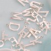 Sterling Silver A-Z Letter Alphabet Initial DIY Charm Pendant 10