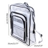 WOFALO store Anti-static clear pvc backpack,cleanroom engineer tool bag full