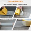 SWRT Double Sided Fabric Tape 1" x 33FT – Heavy