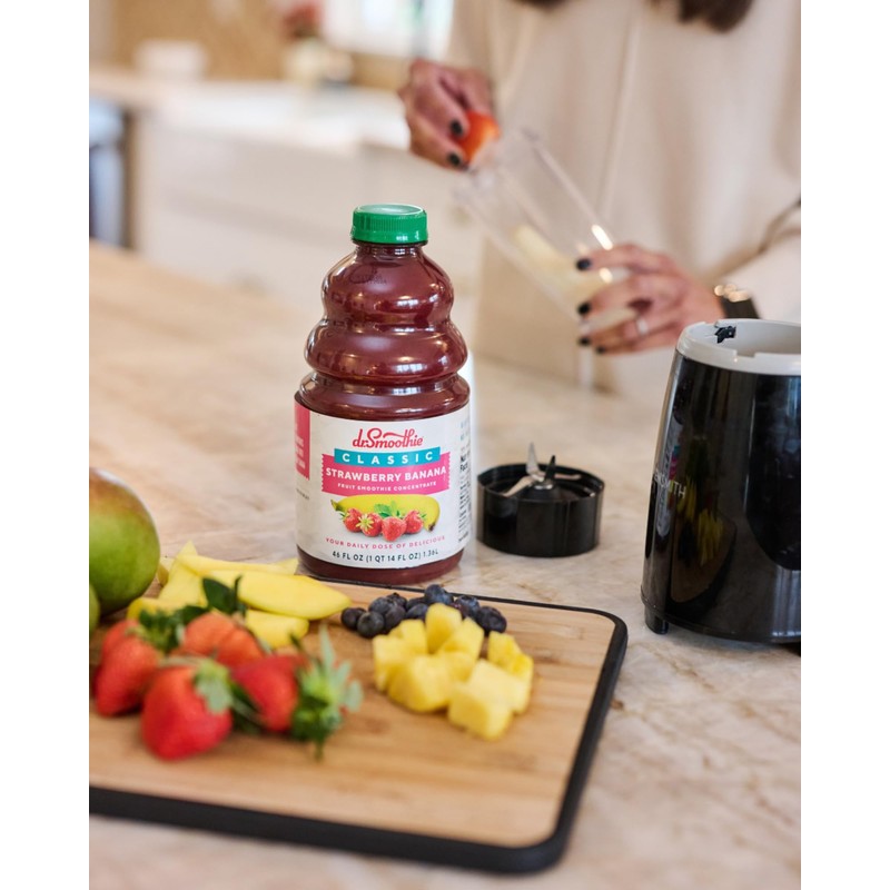 Dr. Smoothie Classic Strawberry Banana, 46 Ounce