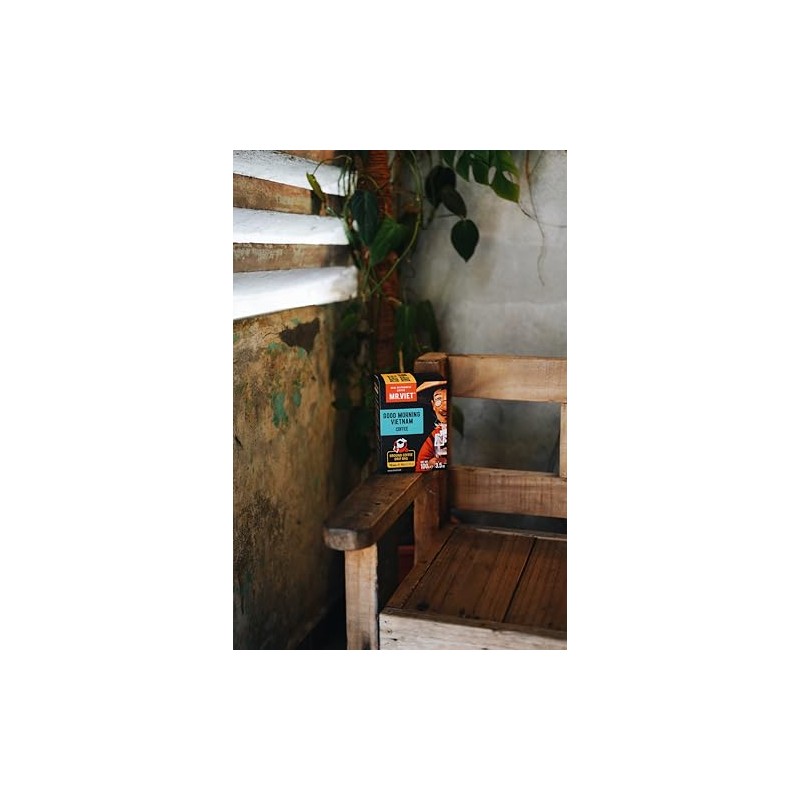 Mr.Viet Good Morning Vietnam Ground Coffee Drip Bag 8 Drip