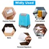 PATIKIL Identity Theft Protection Roller Stamp, 3Pcs 0.7" Confidential Roller