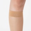 Fukusuke Satisfying Women's Socks, Stocking Material, Like Barefoot Socks,, Black