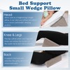 Small Wedge Pillow, Wedge Pillow for Bed Sores, Positioning Pillow,