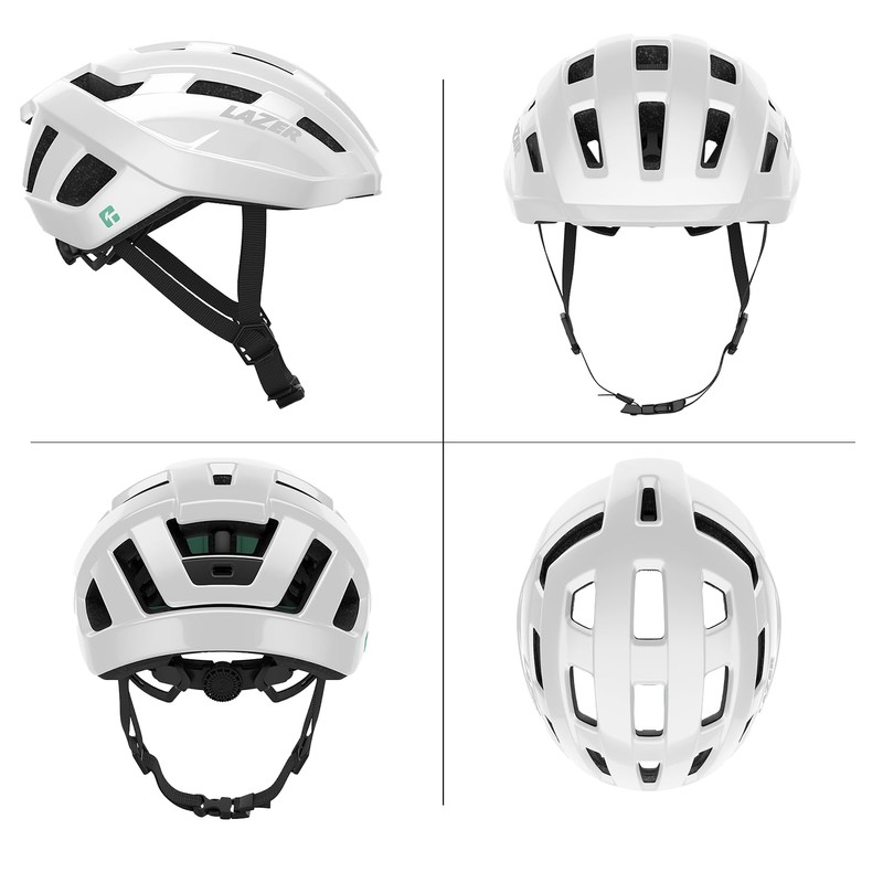 Lazer Unisex Helm Tempo Kc We Uni Bicycle Parts, White