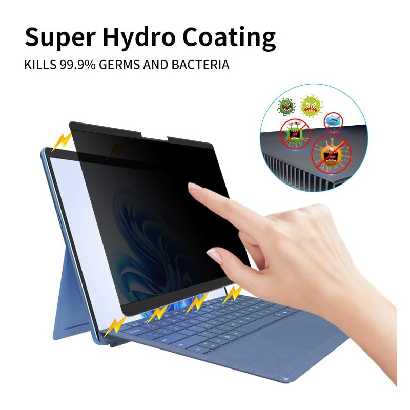 Thorani Magnetic Privacy Screen Protector Protects Display and Data for