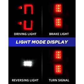 AUTOONE - For 2009-2014 Ford F150 LED Tail Light Assembly F-150 Upgraded Taillights Compatible with 2009 2010 2011 2012 2013 2014 Ford F-150, Driver & Passenger Side