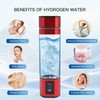 5000ppb Hydrogen Water Bottle, 2 Modes, Portable PCTG Hydrogen Water