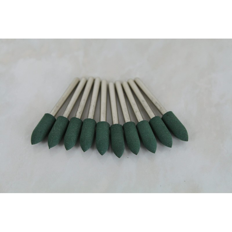 TMAX 10 pc 6 mm (1/4 Inch) Bullet Rubber Rotary
