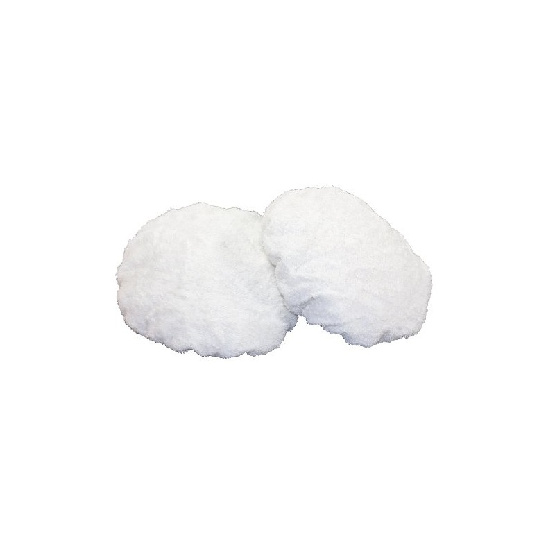 WEN 10A323 Cotton Polishing Bonnets, 9-Inch to 10-Inch, 2-Pack