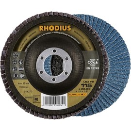 Rhodius Grinding Wheel LSZ F2 K40 Steel Diameter 115 mm Bore 22.23 mm for Angle Grinders