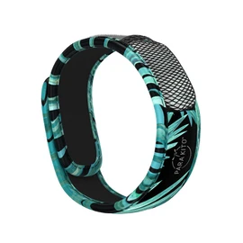 PARAKITO Mosquito Band Adult - Mosquito Band - Mosquito Bracelet - Mozzie Bands - Mozzie Bracelet - w/Natural Essential Oils, No DEET, No Alcohol, Waterproof. 30 Days Protection, 15 Days per Pellet, 2 Pellets per Pack (Dark Explorer)