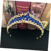 Beavorty wedding hairband birthday tiara crystal tiara baroque tiara bridal