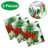 PHOGARY 3 Pieces Tablecloths for Hawaiian Party Decoration, Luau Party