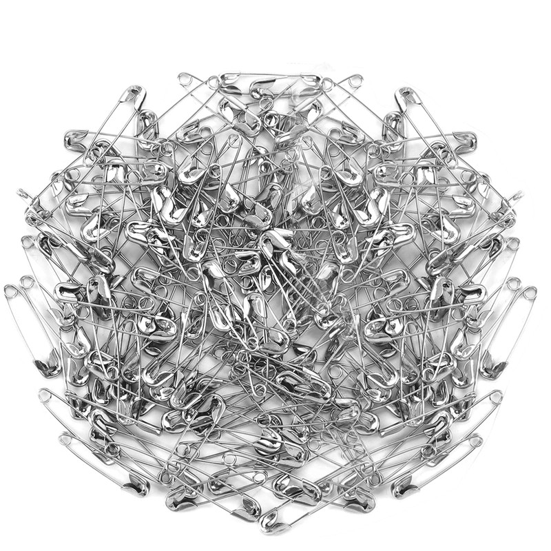 100 spille da balia, 22 mm, resistenti alla ruggine, in