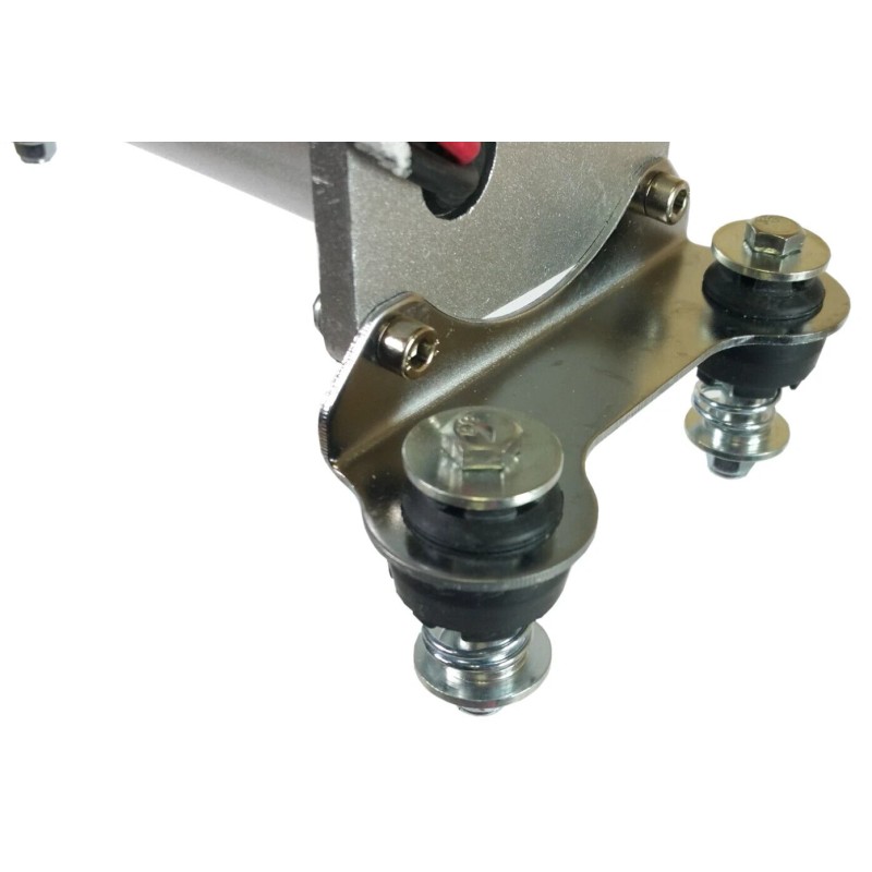 airmaxxx Chrome Air Compressor Vibration Isolator Upgrade Feet Kit for