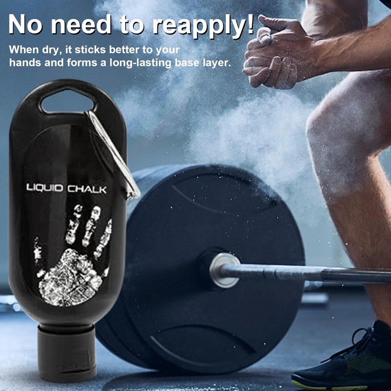 Chalk for Weightlifting - Grip Solution - 50ml Weightlifting Anti-Slip