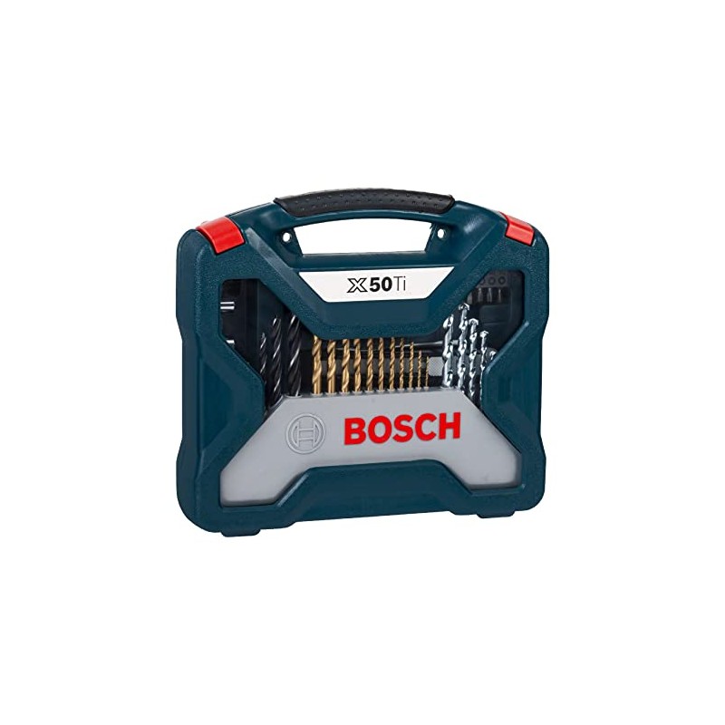 Bosch Set Puntas y Brocas en Titanio X-Line 50 und.