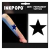 INKPOPO 3 Sheets Semi-Permanent Tattoos for Adults | 7-15 Days