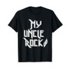 My Uncle Rocks Cool T Shirt for Niece Nephew Clothing