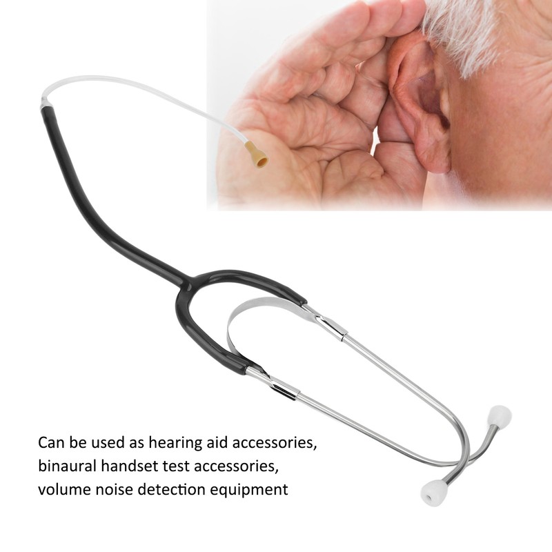 Hearing Aid Stethoscope Professional High Conductivity Low Loss Rate Binaural