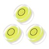 Kozelo 3pcs Small Circular Bubble Spirit Levels - [19mm Diameter