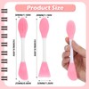 2 Pcs Silicone Pore Brush Face Cleansing Brush, Face Mask