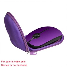 Hermitshell Hard Travel Case for Vssoplor/Jelly Comb 2.4G Slim Wireless Mouse (Only Case) (Purple)