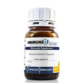 Supplement for Immune system support IMMUNE+ - Natural Black elderberry extract Zink - Immune system support - Vegan - 1 Month Supply