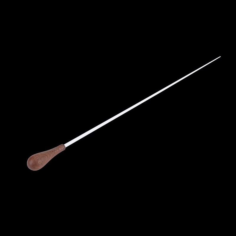 Music Conductor Baton, Wood Handle Music Baton, Wood and FRP