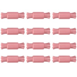 Ipetboom 12PCS DIY Lipstick Gloss Tubes Reusable Lip Gloss Container Lightweight Bottles Pink for Travel