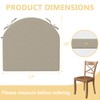 idee-home Chair Cushions for Dining Chairs, Kitchen Chair Pads Set