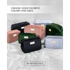 Benevolence LA Plush Velvet Large Makeup Bag for Travel |