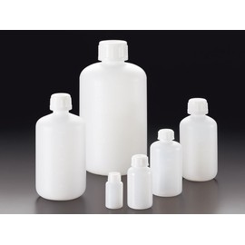 Sunplatec 2063 PE Narrow Mouth Bottle, 8.5 fl oz (250 ml), Scale Included, Pack of 1