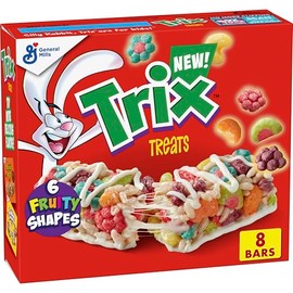 Trix Breakfast Cereal Treat Bars, Snack Bars, 8 ct