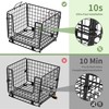 GGIU Wire Storage Basket For Kitchen Pantry and Counter -