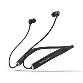 MOCANIO Neckband Headphones in-Ear Wireless Earbuds 18 H Playtime Stereo Deep Bass Wireless Magnetic Waterproof Around in Ear Headset Immersive Bass for Home, Traveling, Outdoor, Business Trips