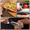 PECULA Kitchen Scissors, 3 kitchen Shears, kitchen scissors for food