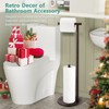 Free Standing Toilet Paper Holder Stand, Oil Rubbed Bronze Toilet