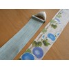 Thin Tapestry Sky Blue Morning Glory Summer Hand Painted Tapestry,