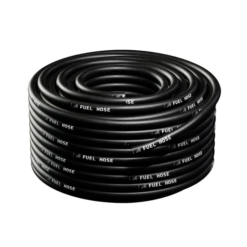 8mm ID Black 2 Metre Length Fuel and Oil Resistant